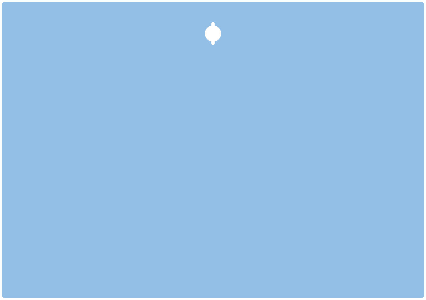 Farbe Aquarellblau - Magnetfolie für USM Haller, verschiedene Größen, mit und ohne Griffausschnitt